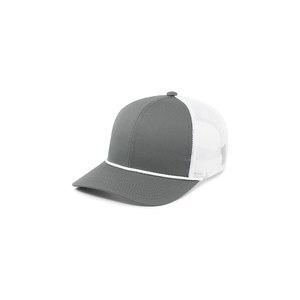 Unisex Mesh Trucker <b>Hat</b> 6-Panel Adjustable Cap Black Casual Style Adult Spring <b>Summer</b> - Product Image 4