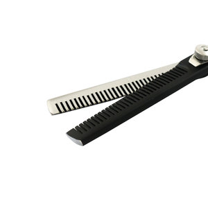 Professional Hair Scissors Stainless Steel Sharp <b>Blade</b> Long Handle Right Handed For <b>Barber</b> Use Low MOQ Training Use <b>Barber</b> Curvd - Product Image 2