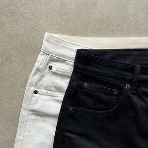 Wholesale Women's Skinny High Waisted Cargo Pants Summer Breathable Eco-Friendly Nylon Cotton Denim Pants Multiple Pockets - Product Image 4