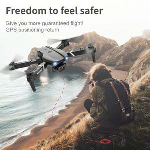 Drone Junior E88 Professionnel Miniature d'Extérieur avec Double Caméra 4K FPV, Jouet pour Enfants, Cadeau d'Anniversaire, Quadricoptère E99 - Vente Flash - Product Image 4