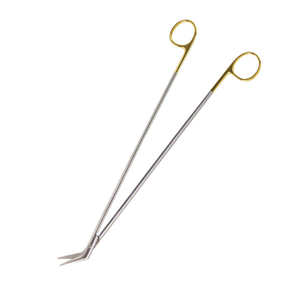 Tijeras Quirúrgicas Debakey-Potts de SHAHZIK INTERNATIONAL, Instrumentos de Cardiología, Cirugía Vascular, Diseño Angulado Ligero, Acero - Product Image 2