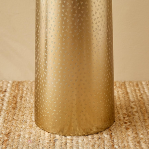 Metal Home Centre Colossal Athan - Florero de Metal Grabado, Florero Decorativo Grande de Metal, Decoración Moderna de Lujo para el Hogar, Centro de Mesa - Product Image 5