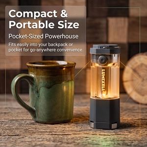 Linterna de Camping Portátil Recargable USB-C de 450 Lúmenes, Resistente al Agua, con Base Magnética para Senderismo y Pesca, Nueva OEM ODM 2024 - Product Image 2