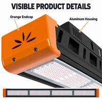 Produit # Lampe de culture LED à spectre complet 1-660W IP54 avec boîtier en aluminium, variateur RJ12 pour l'éclairage des cultures en serre et en intérieur