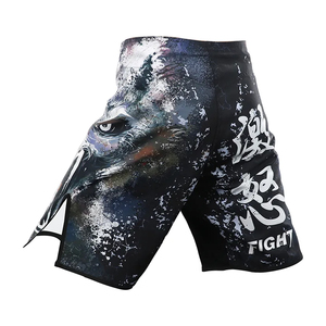 Ropa de Lucha Personalizada para Clubes, Tallas Adulto y Juvenil, Diseño Mixto, MOQ Bajo, Ropa Deportiva al Por Mayor, Shorts de MMA Estampados para BJJ Sin Gi - Product Image 5