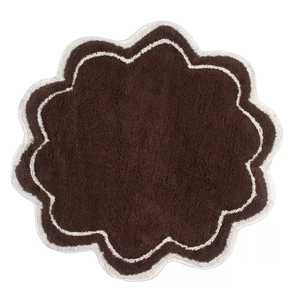 100% Cotton Tufted Round Bath <b>Rug</b> Soft Absorbent Handmade Bathroom Mat Washable <b>Boho</b> Bath <b>Rug</b> - Product Image 6