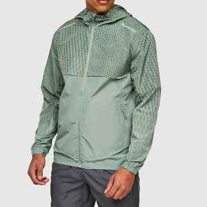 Custom Winter Breathable Canvas Windbreaker <b>Jacket</b> Zip-Up Waterproof <b>Men</b> <b>Running</b> Outdoor Track <b>Jacket</b> - Product Image 1