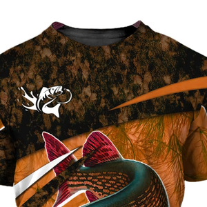 Camiseta Deportiva Casual para Hombre, Cómoda, Ligera, con Diseño Personalizado y Estampado Sublimado, para Pesca y Actividades al Aire Libre, de Secado Rápido - Product Image 2