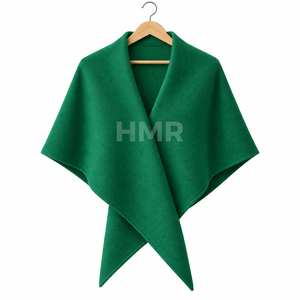 HMR Sorority Sisterhood Knitted Scarf Poncho Sweater <b>Cape</b> Lightweight <b>Wool</b> Winter Fall Wrap Travel Shawl - Product Image 5