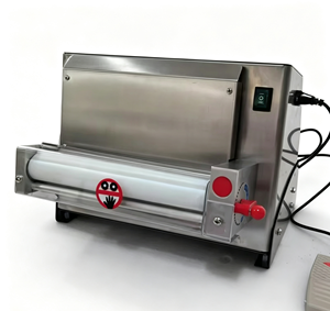 Pressa Automatica per Impasto Pizza CE all'Ingrosso, Nuova, ad Alta Efficienza, con Funzione di Stenditura e Appiattimento della Farina - Product Image 1