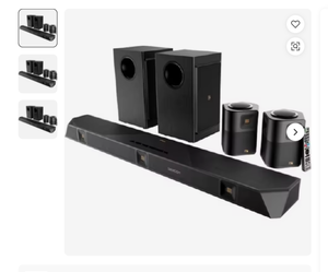 NOUVEAU SYSTÈME DE SON AMBIANT ATOURTI DRAGON 11.4.6 CANAUX DOLBY ATMOS AVEC SUBWOOFERS DUALS DE 8 POUCES - Product Image 1