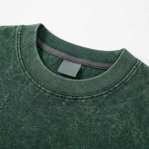 Camiseta de hombre al por mayor personalizada de alta calidad, 100% algodón, de corte holgado, ligera, con bordado personalizado - Product Image 5
