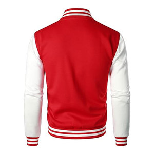 Veste de baseball varsity pour homme en mélange de coton, veste Letterman, veste décontractée streetwear, veste confortable à manches longues - Product Image 4