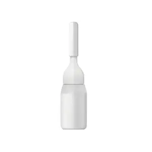 3ml LDPE Soft Round Plastic Squeezed Ampoule Serum Bottle with Small Mini Size for Personal Care (HN03)