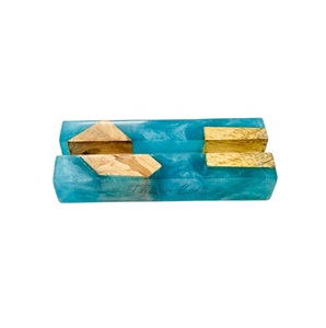 Organizador de tarjetas de visita de madera para el hogar, la oficina, el hotel, el escritorio o el cajón. - Product Image 3