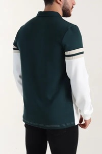 เสื้อสเวตเชิ้ตผู้ชายสำหรับงานปาร์ตี้ สินค้าขายดี รุ่นใหม่ล่าสุด ปี 2025 ดีไซน์ปกเสื้อทันสมัย ผลิตจากโรงงานโดยตรง คุณภาพทนทาน - Product Image 2