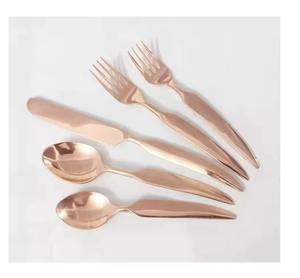 Ensemble de couverts en métal top vente couverts argenterie ustensiles de cuisine restaurant ensemble de couverts en acier inoxydable cuillère de service alimentaire - Product Image 6