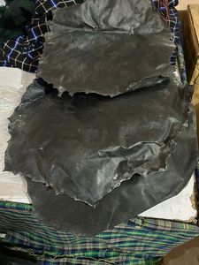 Custom Size Original <b>Drum</b> Head Black <b>Drum</b> Head Skin / Hand-Processed with Natural Goat Skin Tambourine with Sheepskin <b>Drum</b> Heads - Product Image 3