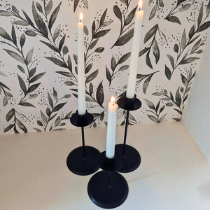 Candelabro de Hierro Hecho a Mano de Estilo Vintage, Soporte Decorativo de Metal para Velas, para Sala de Estar, Decoración Navideña del Hogar - Product Image 1