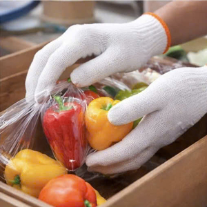 Guantes de Seguridad de Algodón 100% de Alta Calidad, Tejido de Grado Alimenticio, Buen Agarre, Guantes de Tela de Algodón para Uso Diario, Manipulación y Suministro - Product Image 2