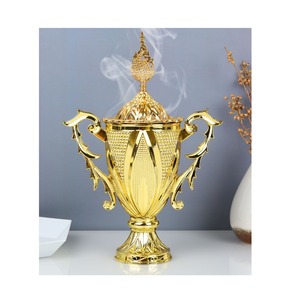 Quemador de Incienso Metálico de Estilo Antiguo con Construcción Duradera para Aromaterapia y Rituales Religiosos - Product Image 6