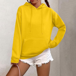 Sudaderas con Capucha para Mujer, Cómodas, Tallas Grandes, Sudadera, Chaqueta, Jersey, Manga Larga, Ropa Deportiva - Product Image 5