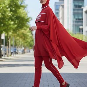 Nouveau produit 2025 : Châles personnalisés en mousseline unie, hijab instantané avec bonnets intérieurs en jersey, foulard en mousseline épaisse - Product Image 2