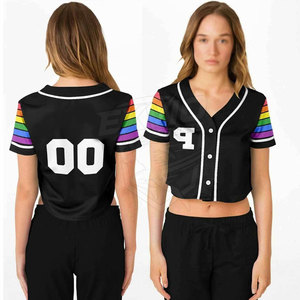 Maillot de baseball court pour femme, taille personnalisée, pour l'entraînement sportif – Collection 2026 en vogue - Product Image 2
