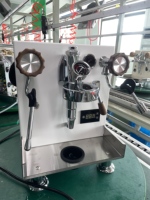 Machine à expresso semi-automatique MDK MC-12 Classic E61 à tête de brassage simple pour hôtel et camping-car, en acier inoxydable, pression de 12 bars