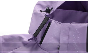 Veste coupe-vent imperméable unisexe avec logo personnalisé, veste de randonnée softshell coupe-vent, OEM ODM - Product Image 6