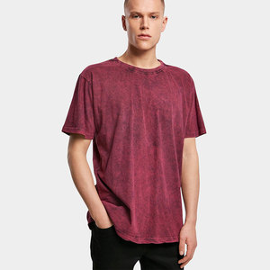 Wholesale Custom logo <b>Drop</b> Shoulder Oversized Men <b>Acid</b> Wash T-Shirt High Quality Streetwear Outdoor Casual Blank Vintage T-Shirt - Product Image 3