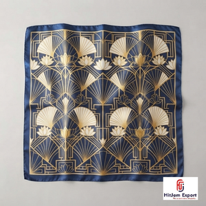 Custom Logo Printed Satin <b>Scarf</b> Wholesale Manufacturer OEM ODM Private Label Branding Promotion Gift Nigeria Ghana Kenya Congo - Product Image 3