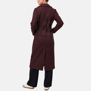 Elegante Abrigo Largo de Invierno para Mujer, Mezcla de Lana, Ropa Exterior Informal a la Moda, Abrigo Largo para Mujer, Abrigo Grueso y Cálido para Invierno - Product Image 6