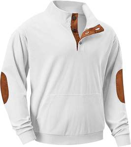 Sweat-shirt d'hiver pour homme, coupe ample, 100 % polyester, coupe-vent, respirant, écologique, avec logo personnalisé imprimé numériquement – Meilleures ventes - Product Image 1