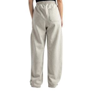 Women's Wide Leg Sweatpants Loose Fit Casual Lounge Pants High <b>Waist</b> <b>Elastic</b> Drawstring Soft Cotton Fleece Jogger <b>Trousers</b> - Product Image 2