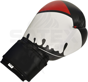 Guantes de Boxeo Muay Thai 2026 de Cuero Genuino Antideslizantes de 14 oz con Protección UV y Cierre de Gancho y Bucle para Entrenamiento y Sparring - Product Image 5
