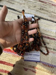 ลูกประคำอิสลามแบบเรียบง่าย ทำจากเขาควายขัดเงา เป็นมิตรกับสิ่งแวดล้อม จำนวน 33 เม็ด จากอุตรปัฎฐ์ปัญจาบ ของ ILAHI - Product Image 3