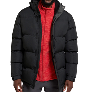 Gilet sans manches thermique rembourré coupe-vent pour l'extérieur, séchage rapide, logo frontal, veste matelassée unisexe, vente en gros - Product Image 6