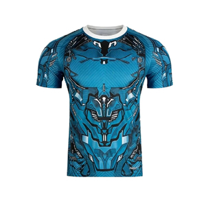 เสื้อเจอร์ซีย์ฝึกซ้อมผู้ชายแบบสั้น OEM ปี 2026 ผลิตจากผ้าสแปนเด็กซ์/โพลีเอสเตอร์ ระบายอากาศได้ดี พิมพ์ลายชื่อผู้เล่นด้วยเทคนิคฮีททรานเฟอร์ พร้อมโลโก้ด้านหน้า - Product Image 1