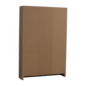 Librería de Madera Color Hickory Marrón, Panel Delgado, Mueble de Almacenamiento Vertical para Oficina en Casa o Villa - Product Image 5