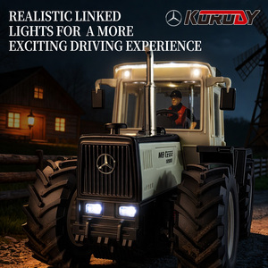 SJY-6615H, el Más Reciente Tractor Agrícola a Escala 1/24 de 2.4GHz con Licencia Oficial de Benz, 10 Canales, Control Remoto, Listo para Usar, Camión de Granja, Regalo para Niños - Product Image 6