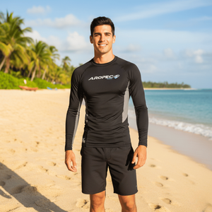 Vêtements de sport d'extérieur UPF 50+ Protection solaire Séchage rapide T-shirt de pêche anti-UV pour homme en Spandex pour sports nautiques OEM/ODM Personnalisé - Product Image 3