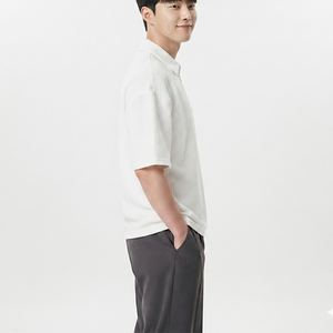 เสื้อกอล์ฟผ้าคอตตอนถักเนื้อหนัก 180 กรัม สำหรับผู้ชาย สีตามสั่ง ไซส์ใหญ่พิเศษ สไตล์ลำลองทางธุรกิจ แห้งเร็ว มีกระเป๋า  รับสั่งทำพิเศษ - Product Image 6