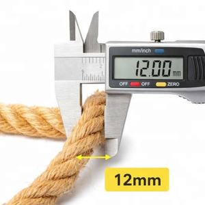 Cuerda de Yute Natural de 12 mm, 3 Hebras, Ecológica, Biodegradable, Cordón Trenzado para Jardinería, Embalaje, Decoración, Manualidades, Uso Agrícola LMCGLOBAL - Product Image 3