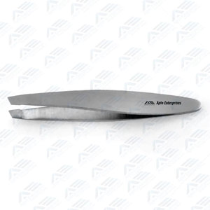 Professional Beauty Instruments Beauty Tools Eyebrow Grooming Custom Color Grip Stainless Steel Eyebrow Tweezers - Product Image 4