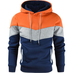 Vente en gros de sweats à capuche pour hommes en coton 100% uni, sweat-shirt à capuche de qualité supérieure en molleton épais avec logo personnalisé - Product Image 4