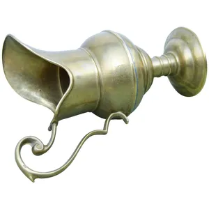 Vintage Handmade Metal Jug Decorative Farmhouse Accent for Living RoomHandmade <b>Rustic</b>-looking Brass Jug for Home Styling Luxury - Product Image 3