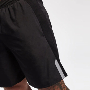 Proveedor Mayorista de Ropa Deportiva, Pantalones Cortos de Entrenamiento de Secado Rápido con Paneles de Malla de Longitud Media, Pantalones Cortos Deportivos con Estampado Personalizado - Product Image 5
