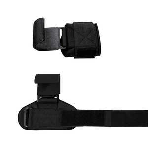 Custom Neoprene Padded Breathable Unisex Adjustable Wrist Support for Weightlifting Powerlifting Gym Training Heavy Duty Hooks - Product Image 3