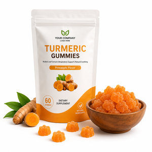 Fabricante de Suplementos Dietéticos de Gomitas de Belleza con Extracto de Cúrcuma OEM ODM, Marca Privada - Product Image 3